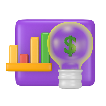 Financial Idea 3D Icon