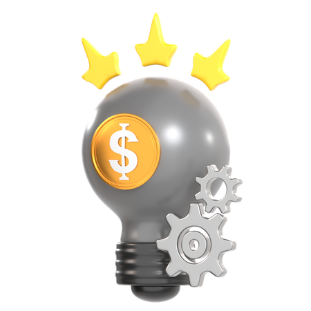 Financial ideas  3D Icon