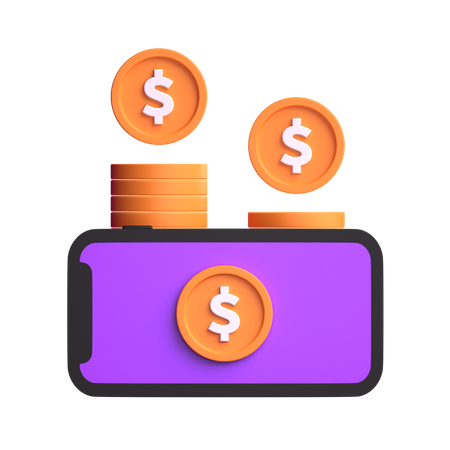 Financial Income  3D Icon