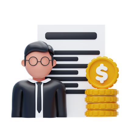 Financial Independence  3D Icon