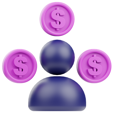 Financial Independence  3D Icon