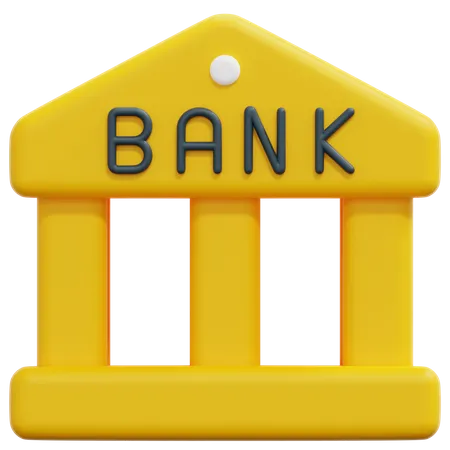 Financial Institute  3D Icon