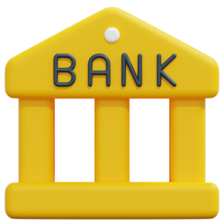 Financial Institute  3D Icon