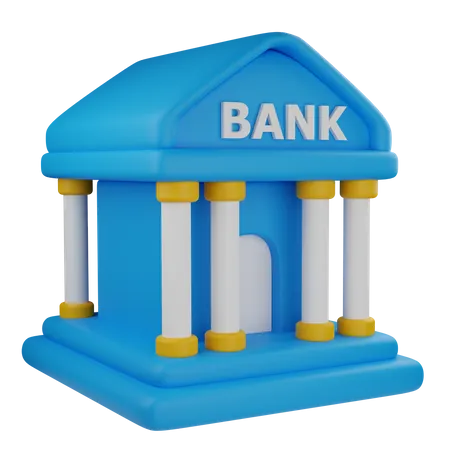 Financial Institute 3D Icon