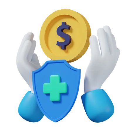 Financial Insurance  3D Icon