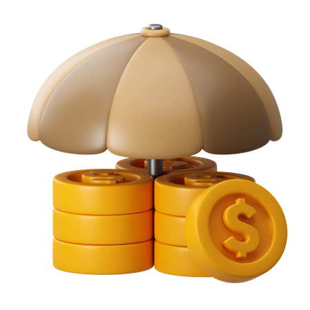 Financial Insurance  3D Icon