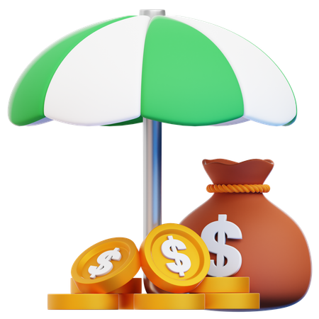 Financial Insurance  3D Icon