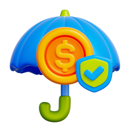 Financial Insurance  3D Icon