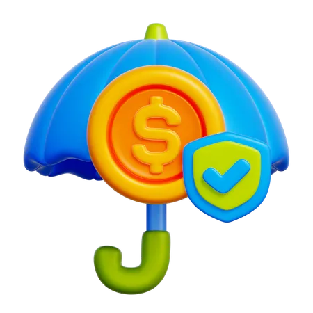 Financial Insurance  3D Icon