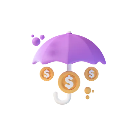 Financial Insurance  3D Icon