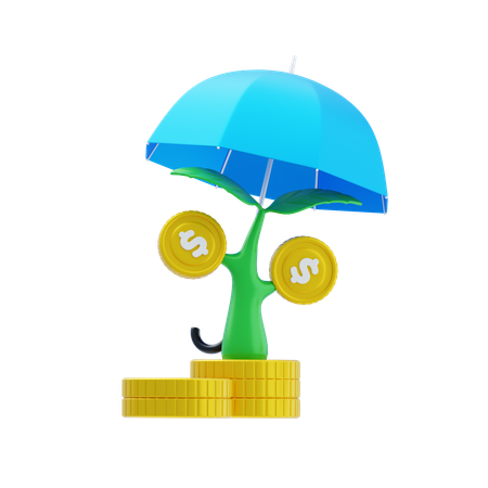 Financial Insurance  3D Icon