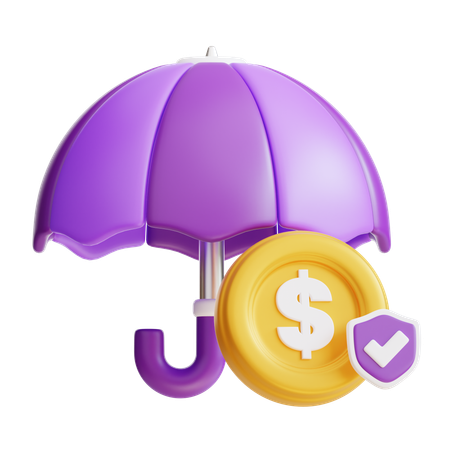 Financial Insurance  3D Icon