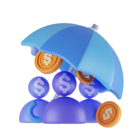 Financial Insurance  3D Icon