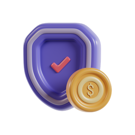 Financial Insurance  3D Icon