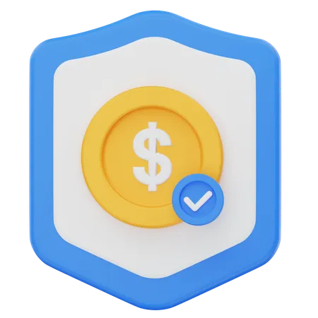 Financial Insurance  3D Icon