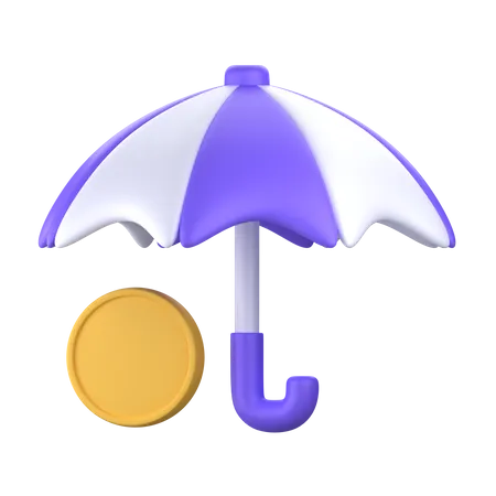 Financial Insurance  3D Icon