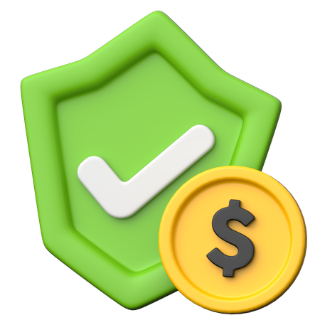 Financial Insurance  3D Icon