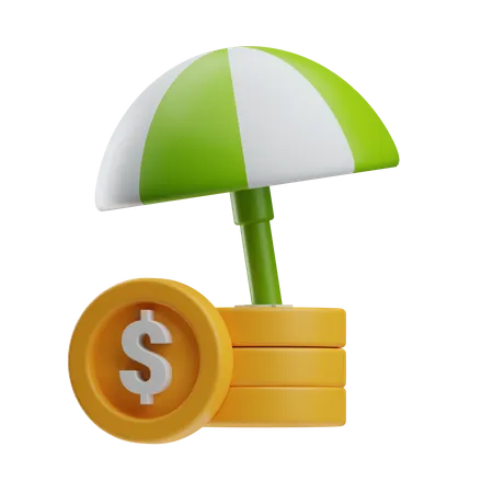 Financial Insurance  3D Icon