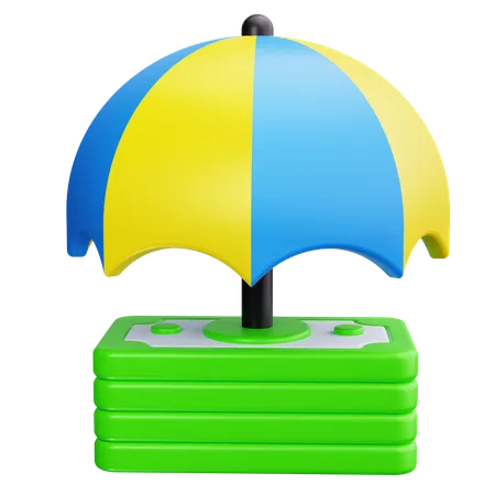 Financial Insurance  3D Icon