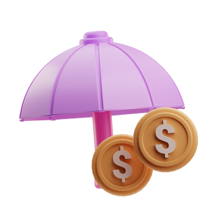 Financial Insurance  3D Icon