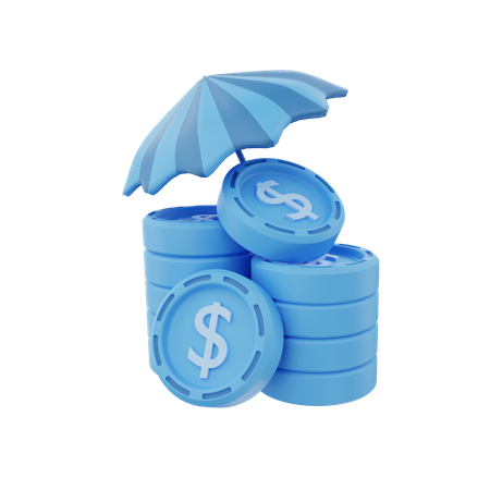 Financial Insurance  3D Icon