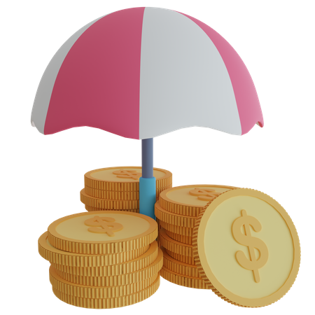 Financial Insurance  3D Icon