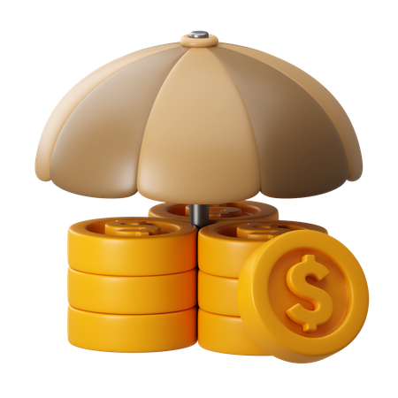 Financial Insurance  3D Icon