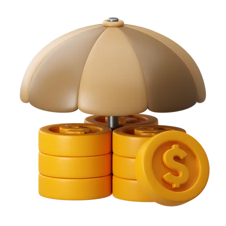 Financial Insurance  3D Icon
