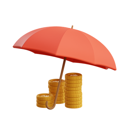 Financial Insurance 3D Illustration