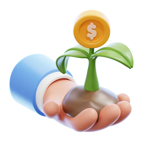 Financial Investment  3D Icon