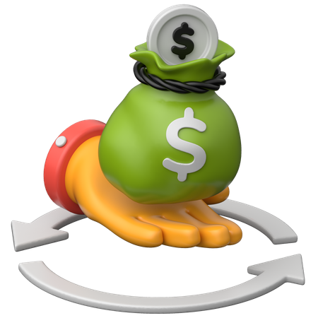 Financial Investment  3D Icon