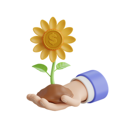 Financial Investment  3D Icon