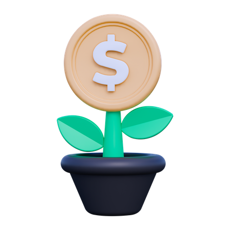 Financial Investment  3D Icon