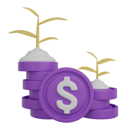 Financial Investment  3D Icon