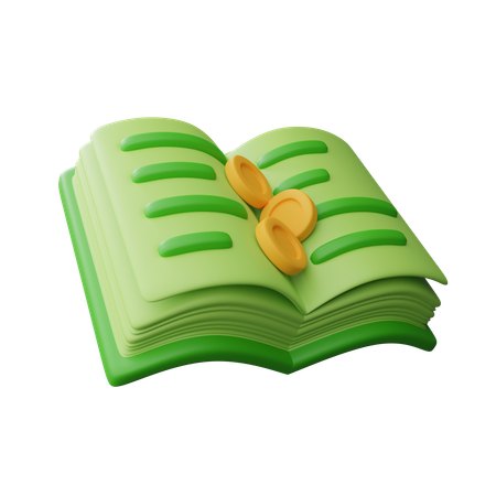 Financial knowledge  3D Icon