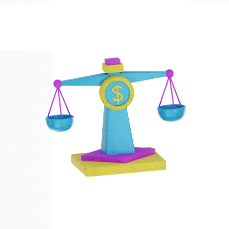 Financial Law  3D Icon