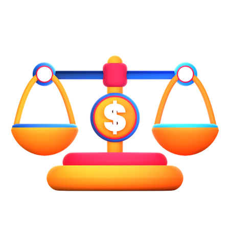 Financial Law  3D Icon