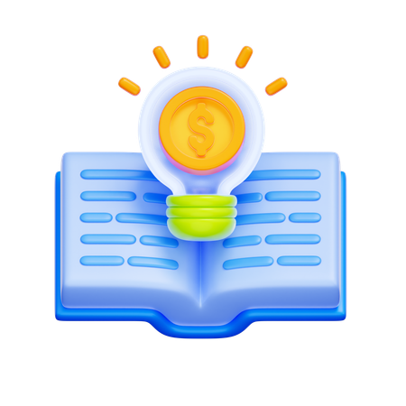 Financial Literacy  3D Icon