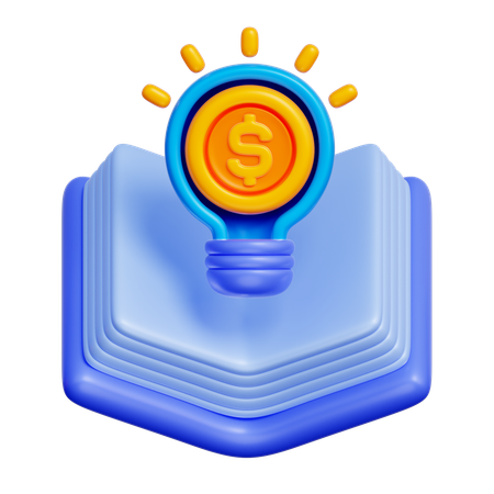 Financial literacy  3D Icon