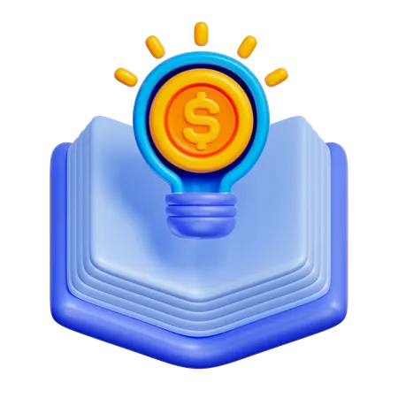 Financial literacy  3D Icon