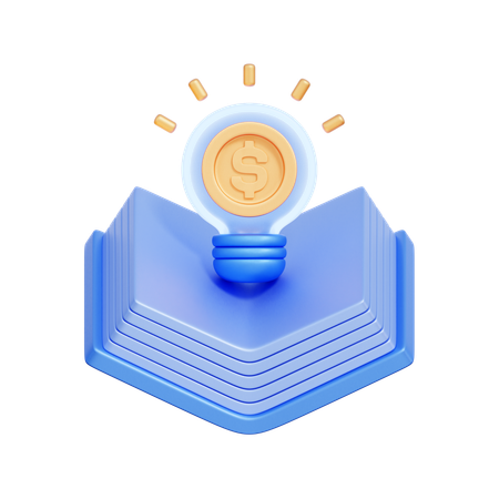 Financial Literacy  3D Icon
