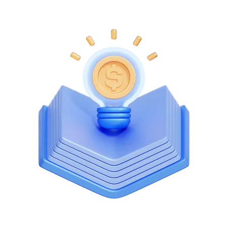 Financial Literacy  3D Icon