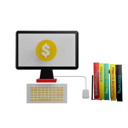 Financial Literacy  3D Icon