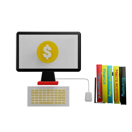 Financial Literacy  3D Icon