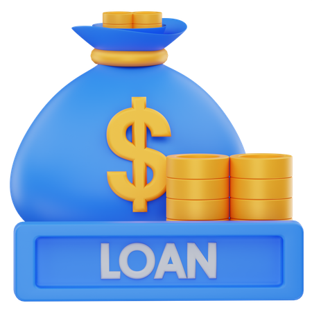 Financial Loan  3D Icon