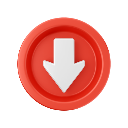 Financial Loss  3D Icon