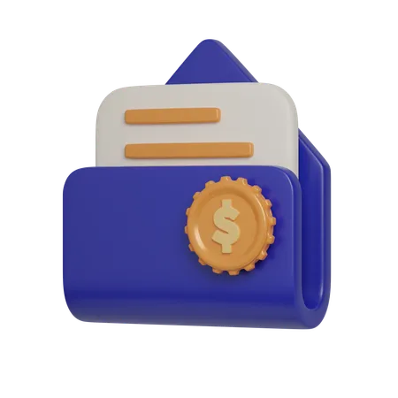 Financial Mail Icon 3 D Icon Financial And Banking 3 D Illustration 3D Icon