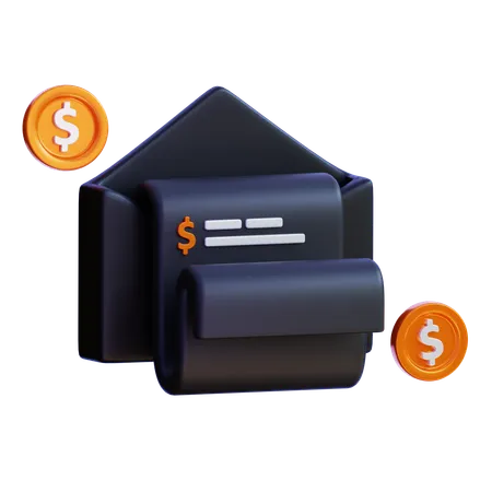 Financial Mail  3D Icon