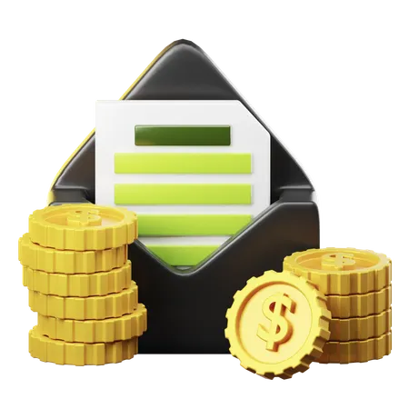 Financial Mail  3D Icon