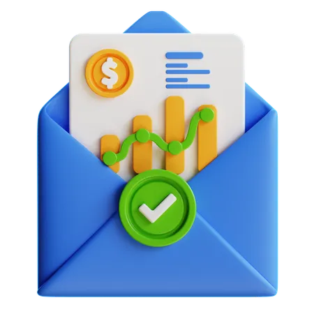 Financial Mail  3D Icon